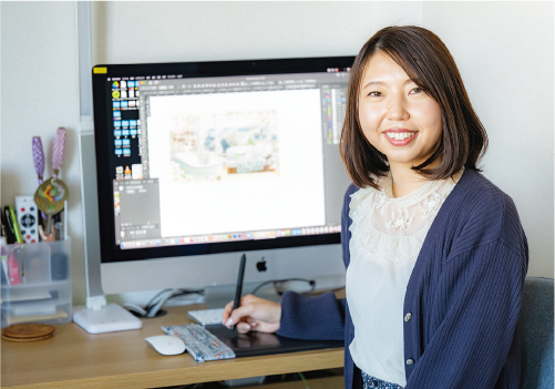 住居は新築の賃貸住宅。広さは以前暮らしていた都心のアパートよりも少し広くなりながら、家賃は約半額に。契約更新費の低さにも驚いたそう。